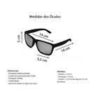 Óculos de Sol Masculino Hd Blackout Ii Lentes Polarizadas Wayfare Uv - Foto 3