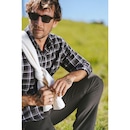 Óculos de Sol Masculino Hd Blackout Ii Lentes Polarizadas Wayfare Uv - Foto 8