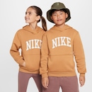 Blusão com Capuz Nike Sportswear Club Fleece - Infantil - Foto 1