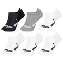 Kit Meia Puma Sapatilha Esportiva - 6 Pares - Masculina - Foto 1