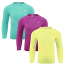 Camisa Térmica Selene Proteção Uv50+ - 3 Unidades - Infantil - Foto 1