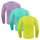Camisa Térmica Selene Proteção Uv50+ - 3 Unidades - Infantil - Foto 2
