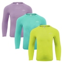 Camisa Térmica Selene Proteção Uv50+ - 3 Unidades - Infantil - Foto 1