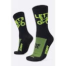 Meia Hupi Lets Bike Preto - Foto 2