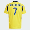 Camisa I Al Nassr FC 24/25 Ronaldo adidas - Infantil - Foto 1