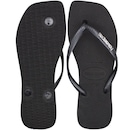 Chinelo Havaianas Slim Square Logo Metallic - Feminino - Foto 3