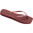 Chinelo Havaianas Slim Square Logo Metallic - Feminino - Foto 2