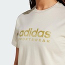 Camiseta adidas Estampada House Of Tiro Metallic - Feminina - Foto 5