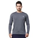 Camiseta Manga Longa Performance Wear Uv 50+ Proteção Solar - Masculina - Foto 1
