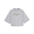 Camiseta Puma Oversized Classics - Feminina - Foto 1