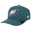 Boné New Era 9Fifty Stretch Snap Onça Pintada Philadelphia Eagles 2024 Sao Paulo Game - Masculino - Foto 1