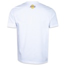 Camiseta New Era Regular Nba Los Angeles Lakers World Of Logos - Masculina - Foto 1