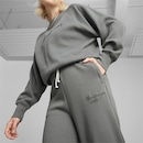 Calça de Moletom Classics+ Relaxed - Feminina - Foto 4