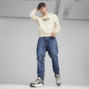 Blusão de Moletom com Capuz Puma Team - Masculino - Foto 4