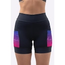 Bermuda de Compressão Hupi Run Curta Colors - Feminina - Foto 3