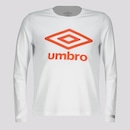 Camisa Manga Longa Umbro Basic Uv - Infantil - Foto 1