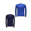 Kit 2 Camisas Penalty Matis Manga Longa - Infantil - Foto 2