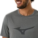 Camiseta Mizuno Run Spark Mescla - Masculina - Foto 4