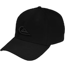 Boné Aba Curva Quiksilver Decades All Black - Snapback - Adulto - Foto 1