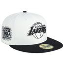 Boné Aba Reta New Era 5950 Los Angeles Lakers Core - Fechado - Adulto - Foto 5