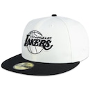 Boné Aba Reta New Era 5950 Los Angeles Lakers Core - Fechado - Adulto - Foto 6