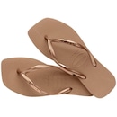 Chinelo Havaianas Slim Square Logo Metallic - Feminino - Foto 5