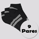 Kit Meia New Balance Cano Invísivel - 9 Pares - Unissex - Foto 1