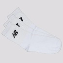 Kit Meia New Balance Cano Médio - 9 Pares - Unissex - Foto 2