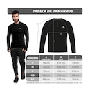 Camisa Manga Longa Esportiva Muvin Futebol com Proteção Solar UV50+ - Masculina - Foto 3