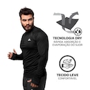 Camisa Manga Longa Esportiva Muvin Futebol com Proteção Solar UV50+ - Masculina - Foto 6