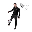 Camisa Manga Longa Esportiva Muvin Futebol com Proteção Solar UV50+ - Masculina - Foto 7