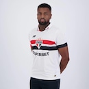 Camisa do São Paulo I 2024 New Balance com Patrocínio 10 Luciano - Masculina - Foto 4