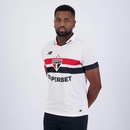 Camisa do São Paulo I 2024 New Balance com Patrocínio 5 Arboleda - Masculina - Foto 4