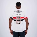Camisa do São Paulo I 2024 New Balance com Patrocínio 9 Calleri - Masculina - Foto 1