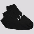 Kit Meias Kappa com 3 Pares Sapatilha - 38 A 43 - Adulto - Foto 1