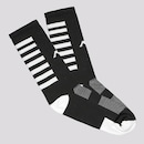 Meia Cano Alto Kappa Performance - Unissex - Foto 1