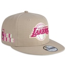 Boné Aba Reta New Era 950 Los Angeles Lakers Core - Snapback - Adulto - Foto 4