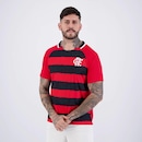 Camisa Flamengo Manto Vermelha - Foto 3