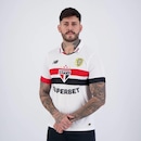Camisa do São Paulo I 2024 com Patrocínio Patch Campeão Copa do Brasil 2023 New Balance - Masculina - Foto 3