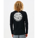 Camiseta de Lycra Rip Curl Rp Icons Of Surf - Masculina - Foto 3