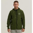 Jaqueta Corta Vento Wss Impermeável Gym Never Give Up - Masculina - Foto 2