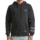 Jaqueta de Moletom com Capuz Hurley Aberto Circle Icon - Masculino - Foto 1