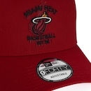 Boné Aba Curva New Era 9Forty A-Frame Nba Miami Heat Core - Snapback - Adulto - Foto 3