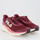 TÊNIS FILA FIRE FEMININO BORGONHA E ROSA - Foto 2