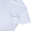 Camiseta New Era Regular Nba Chicago Bulls Core Essentials Style - Masculina - Foto 4