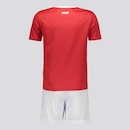Kit Internacional Colorado Infantil Vermelho e Branco - Foto 6