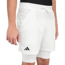 Shorts adidas Tennis Pro Aeroready 2In1 Masculino - Foto 3