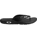 Chinelo Oakley Crowd Black - Masculino - Foto 3