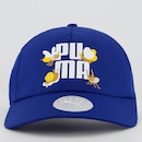 Boné Aba Curva Puma Small World Pinch Panel - strapback - Infantil - Foto 2