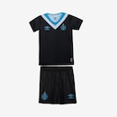 Uniforme do Grêmio 3 2024 Umbro Oficial Clube - Infantil - Foto 1